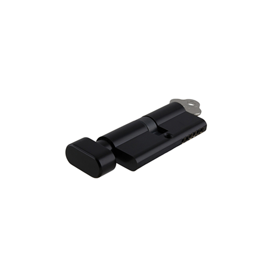 75mm Black Euro Cylinder