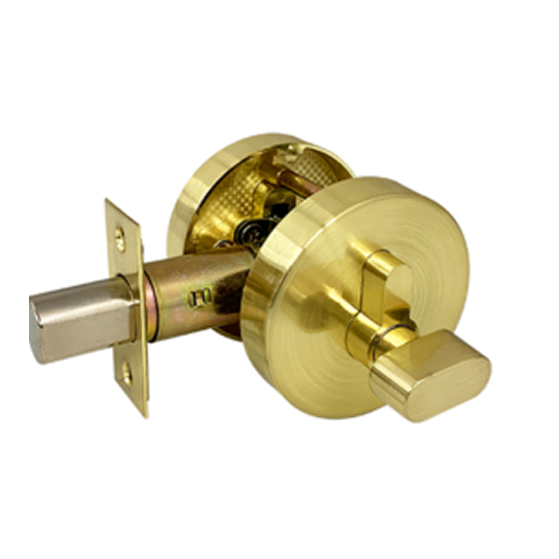 Round Double Cylinder Brass